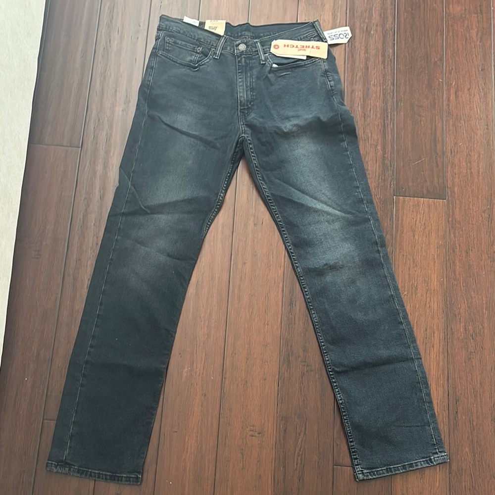 Levi's Black Straight Jeans Classic Style